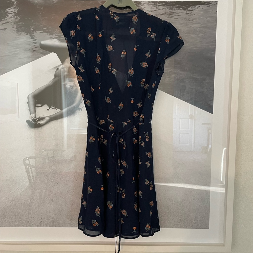 Reformation Mini Wrap Dress